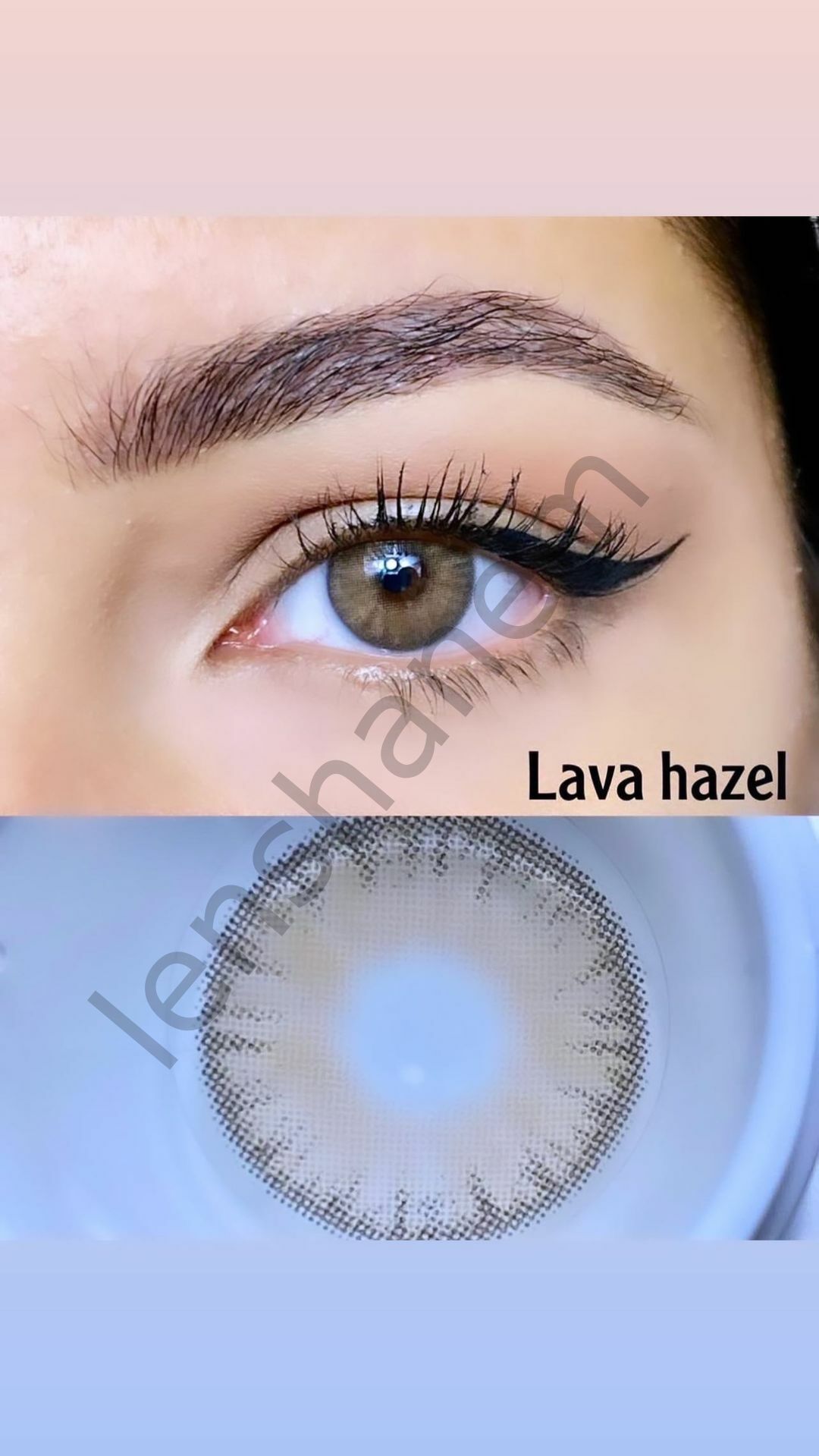 Armeda  1 Yıllık Renkli Lens LAVA HAZEL