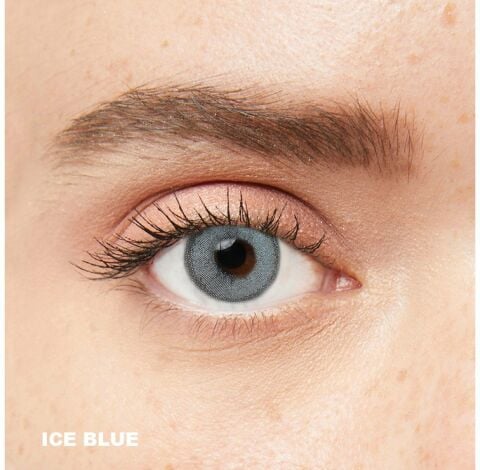 Iconıc 3 Aylık Hareli Seri Lens ICE BLUE