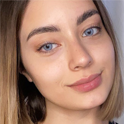 Iconıc 3 Aylık Hareli Seri Lens ICE BLUE