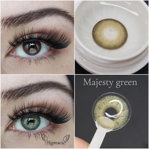 Hypnose Majesty 1 Yıllık Lens MAJESTY GREEN
