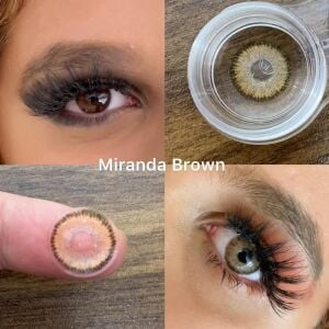 Hypnose Miranda 1 Yıllık Lens MİRANDA BROWN