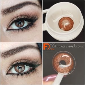 Fx Eyes Aurora 1 Yıllık Lens ASSOS BROWN