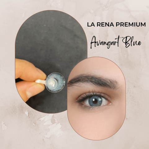 La Rena Premium 1 Yıllık Lens AVANGART BLUE