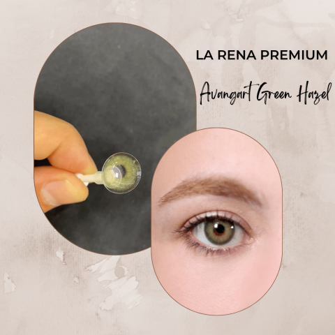 La Rena Premium 1 Yıllık Lens AVANGART GREEN HAZEL