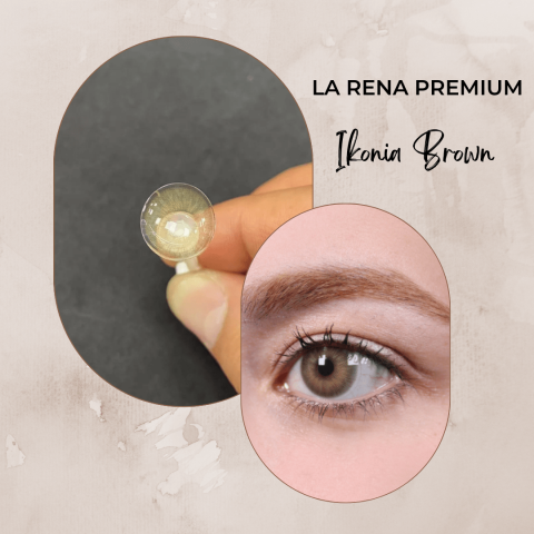 La Rena Premium 1 Yıllık Lens İKONİA BROWN