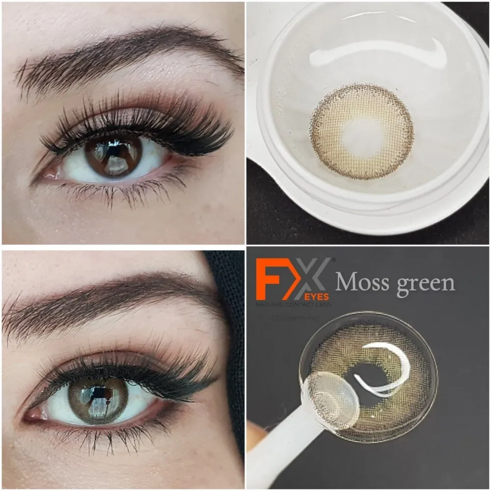 Fx Eyes Naturel 1 Yıllık Lens MOSS GREEN