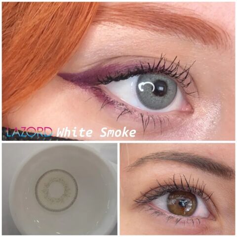 Lazord Naturel 1 Yıllık Lens WHİTE SMOKE