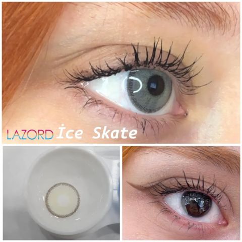Lazord Naturel 6 Aylık Lens İCE SKATE