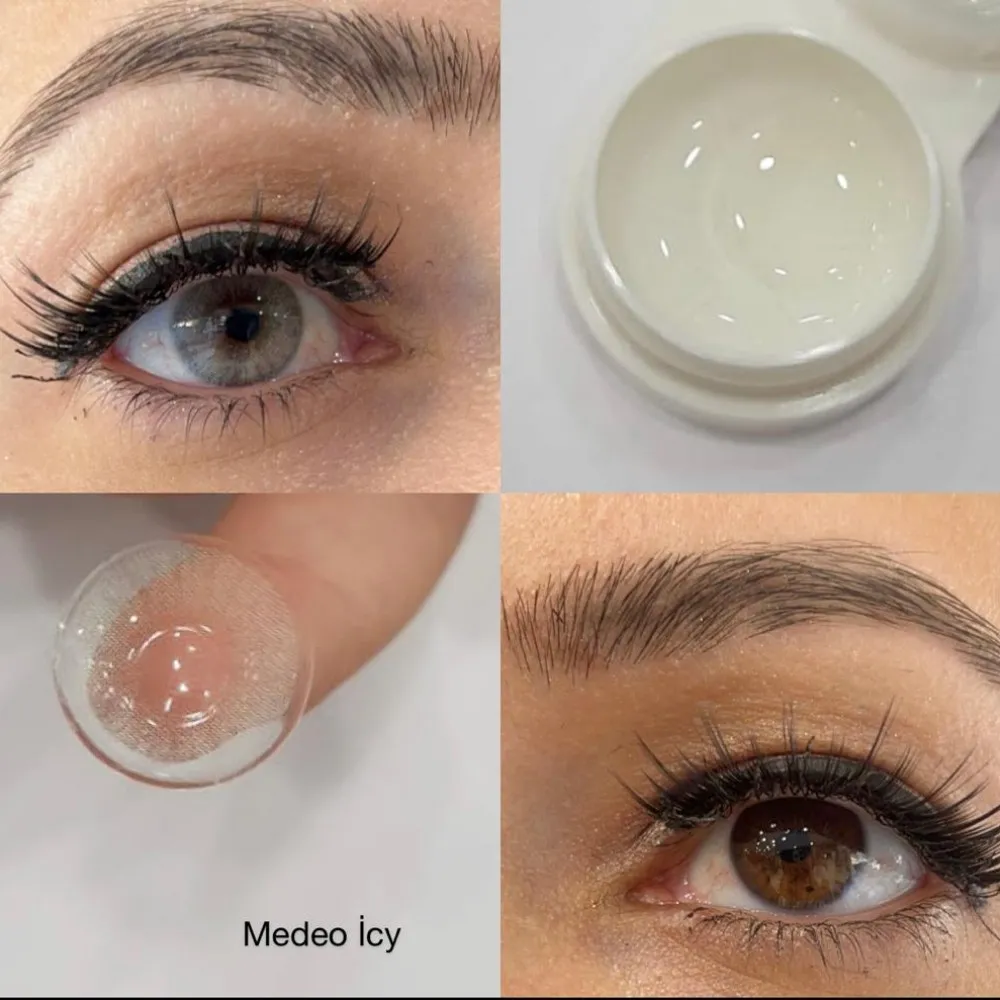 Medeo One Tone Serisi 3 Aylık Lens ICY