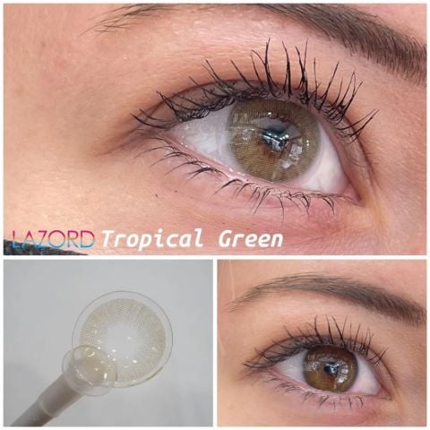 Lazord Naturel 6 Aylık Lens TROPİCAL GREEN