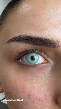 Lezza 6 Aylık Lens Mood  Coal