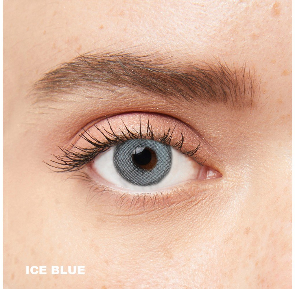 Iconıc 3 Aylık Hareli Lens ICE BLUE