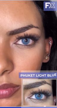 Fx Eyes Phuket 3 Aylık Lens Phuket Lıght Blue