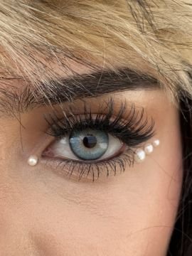 Fx Eyes Luna 3 Aylık Renkli Lens Luna Blue