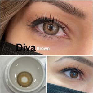 Victoria Diva 1 Yıllık Lens DİVA BROWN