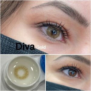 Victoria Diva 1 Yıllık Lens DİVA GOLD